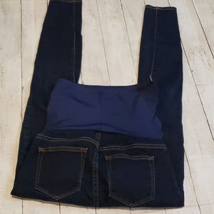 Gap maternity dark blue jeans size 26